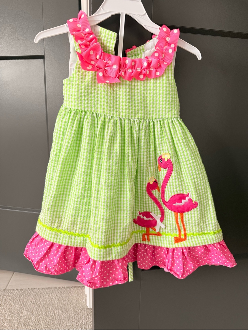 Rare Editions Baby Girls Seersucker Dress w/ Bloomers